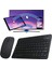 Apple iPad 10.2 2021 A2603 A2604 Uyumlu Kablosuz Bluetooth Klavye+Mouse Set 1