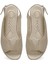 104416.Z3FX Bej Kadın Comfort Sandalet 4