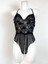 Özel Bölgesi Açık Tül Bodysuit 3