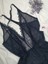 Elegance Lacivert Dantel Bodysuıt 3