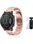 Huawei Honor Watch Magic 2 46MM Uyumlu Kordon Kordon Metal Metal Kordon Ayarlama Aparatlı 1