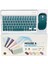 Alfa MEC Apple Ipad 6. Nesil 9.7" 2018 Uyumlu Kablosuz Bluetooth Klavye+Mouse Set 2