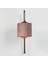 Somon Bronz Metal Detay Silindir Aplik 2