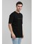 Bisiklet Yaka Siyah Slim Fit Tişört 23SSM20334 2