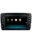 Mercedes C Class W209 Tuşlu Android 12 Carplay Özellikli Navigasyon Multimedya Ekran 2gb Ram + 32GB HDD 4