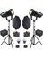 LV-700C-II B Bi Color LED Video Işığı 2'li Full Set (Gridli 120 Octa Softbox + Tripod) 1