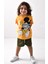 Erkek Çocuk Baskılı T-Shirt Şort Takımı 3