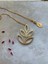 Leaf Kolye Gold 3