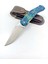 Epoksi Kabzeli Içten Kilitli Çakı, Outdoor Bıçak, Av Bıçağı, Edc Knife, Isme Özel Erkekler Için Doğum Günü Hediyesi 1