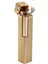 Slim Kare Metal Çakmak - Gold - Taşlı Gazlı 2
