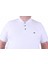 Mocgrande Büyük Beden Likralı Klasik Polo Tişört 11500 Beyaz 5