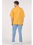 Oversize T-Shirt Dolar Kolyeli Panda Hardal 3