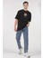 Oversize T-Shirt Dolar Kolyeli Panda Siyah 2