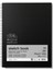 Eskiz Çizim Bloknotu Spiralli Siyah Hafif Dokulu 170GR 50 Sayfa A3 29.7X42CM 1