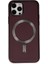 Apple iPhone 12 Pro Max Kılıf Coco Deri Magneticsafe Silikon 3