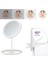 Makyaj Aynası Dokunmatik LED Işıklı USB Yuvarlak Masaüstü Makyaj Aynası, Makyaj Aynası SM-8036 5