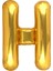 Harf Folyo Balon Gold H Harf 40 Inç 1