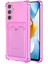 Samsung Galaxy A54 Card Slot Shock Kılıf Pembe 1