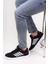 1651 Anatomik Tabanlı Unisex Sneakers Ayakkabı - Nkt01651-Siyah Beyaz-44 2