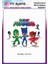 Ütü ile Yapışan Tekstil Dtf Baskı Görseli Pj Masks Pj Maskeliler 1