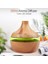 Hava Ev Temel Aroma Yağı Difüzör Ultrasonik Ahşap Tahıl Mist Makinesi Akıllı Dokunuşlu USB Humidificador Nemlemdirici (Yurt Dışından) 2