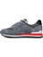 Peru Bay Sneaker Spor Ayakkabı 19250 Meet Gri Kırmızı Laci V14 4