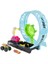 Dolu Oyuncak HBN02 Hot Wheels Monster Trucks Karanlıkta Parlayan Çemberde Yarış Seti 4