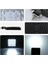 Mircar Kare Off Road Iş Makinesi Kamyon Traktör Projektör Çalışma ve Sis Lambası 16 LED 48 W Uyumlu Off Road 3