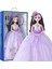 60CM Barbie Bebek Kutulu Oyuncak Seti - Mor (Yurt Dışından) 1