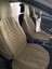 Space Elegance 5'li Oto Koltuk Minder Koyu Bej-Bej / KLMNY550 1