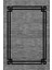 Mira Italia Grey Black 1210 Minimalist Halı 1