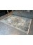 Rugs Modern Mira Bej Lacivert 2106 Vintage Eskitme Tarz Dokuma Taban Halı 3