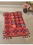 Mira 567 Etnik Çiçek Temalı Saçaklı Etnik Dokuma Taban Kilim 2