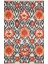 Cotton 534 Etnik ve Çiçek Desenli Kilim 1