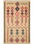 Moroccan 535 Etnik Desenli Boho Stil Jüt Görünüm Saçaklı Kilim 1