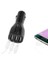 14226 TECAR3USB41A 5 W 3 USB Çıkışlı Çakmaklığa Takılan Araç Şarj Cihazı Siyah 1