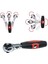 Izeltaş 1507067115 Mafsallı Cırcır T Kol 1/4'' (72 Diş) 115MM 3