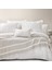 Bedding Nola Çift Kişilik Infinity Çeyiz Seti - Beyaz 1