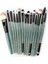 Makyaj Fırçaları Set Toz Allık Kapatıcı Kozmetik 15 Adet/kit - 13.7-15.9cm Siyah (Yurt Dışından) 3