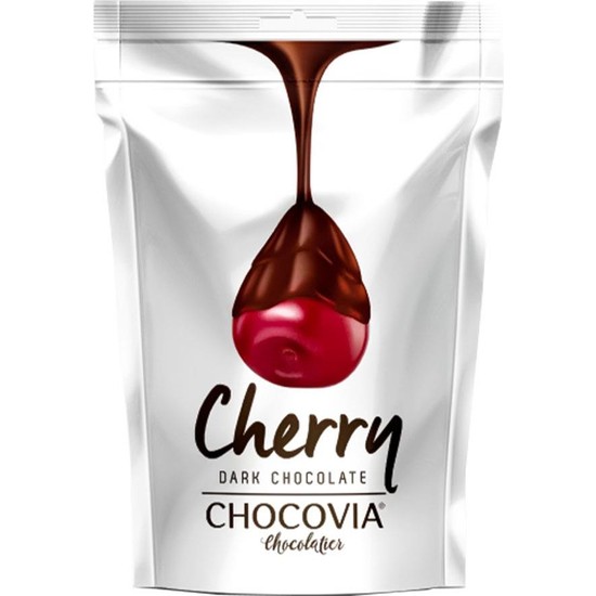 Chocovia Cherry Bitter Çikolata Kaplı Vişne Draje 90 gr