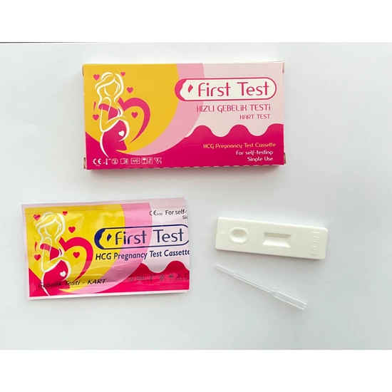 First Test Hızlı Gebelik Hamilelik Testi
