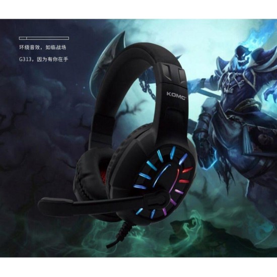 Komc G313 Pro Pc Gaming Oyuncu Kulaklığı LED Fiyatı