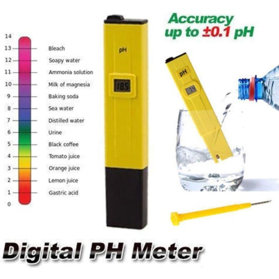 Wozlo Ph Metre Su Sıvı Akvaryum Ph Ölçer Fiyatı