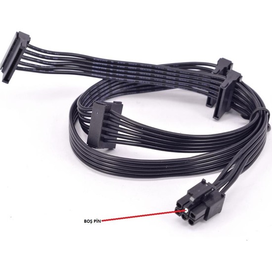 Keepro 6 Pin Power Supply Kablosu 6 Pin Modüler Sata Kablo 6 Fiyatı