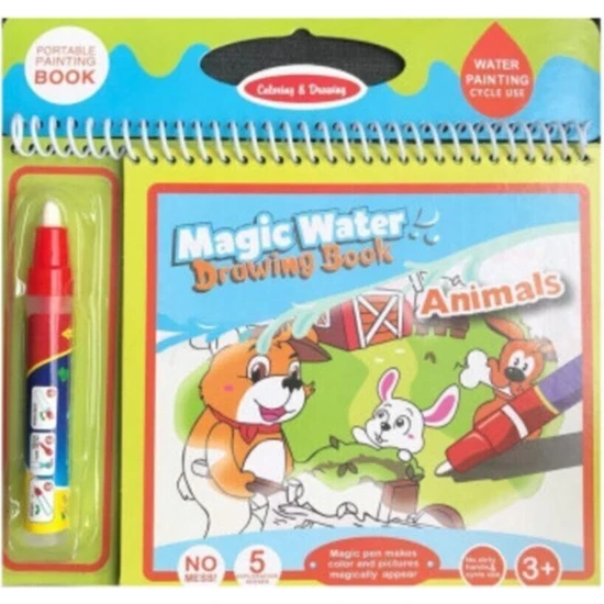 EC Shop Intimate Magic Water Sihirli Boyama Kitabı Hayvanlar Alemi