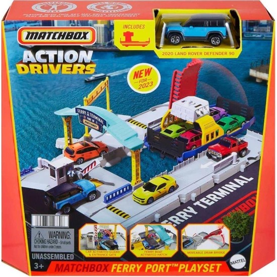 Matchbox Aksiyon Sürücüleri Oyun Seti GVY82 HMH29 Ferry Port Fiyatı