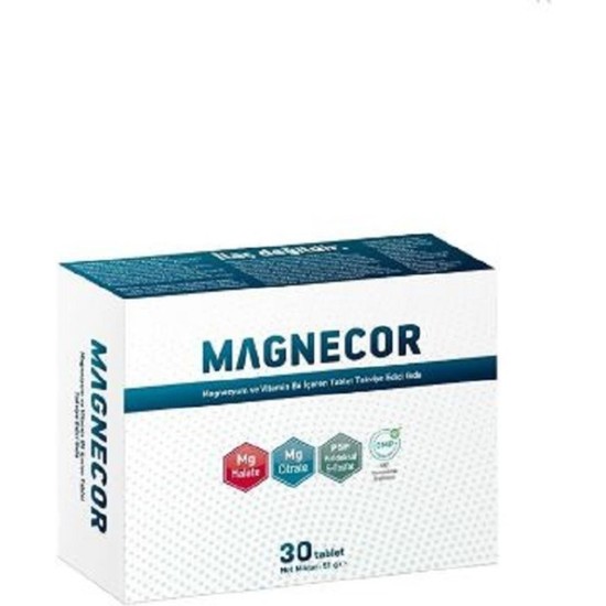 Magnecor ,magnezyum ve B6 Vitamini Içeren Gıda Takviyesi Fiyatı