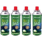 Orcamp KTS-227 Gaz Kartuşu Dörtlü Set %30 Propan %70 Butan Gaz Karışımı