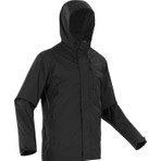 Decathlon QUECHUA Erkek Outdoor Yağmurluk - Siyah - NH500 Imper
