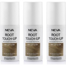 Touch Up Root Touch-Up Neva Root Touch Up Kapatıcı Sprey 75 Ml Sarı 3 Adet